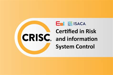 Certified in Risk and Information System Controls (CRISC).